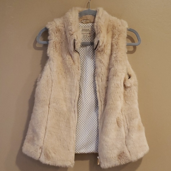 Zara Girls Faux Fur Vest - Picture 4 of 4